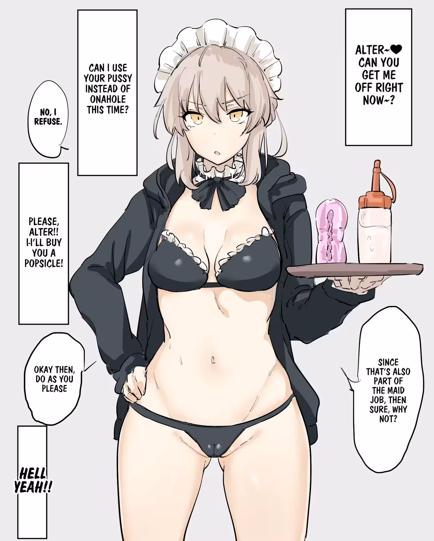 The Silent Pact: A Forbidden Dance with Saber Alter